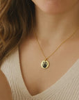 Personalized Handprint Necklace