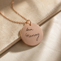 Handwriting Signature Necklace