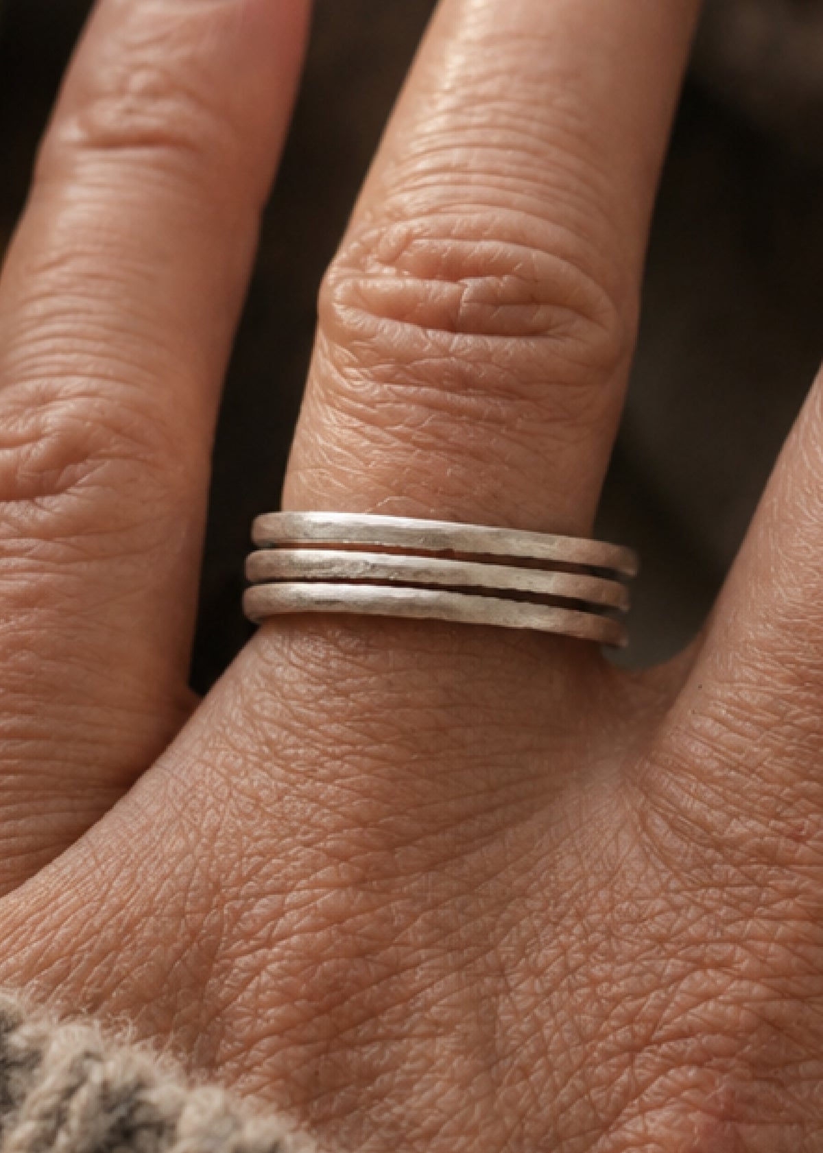 Personalized Flat Name Ring