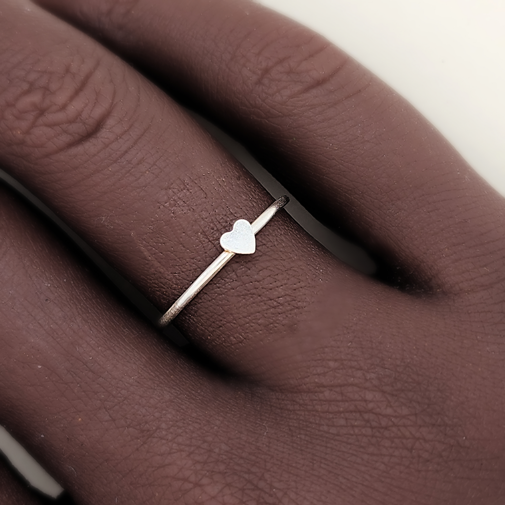 Mini Heart Ring - Going Golden