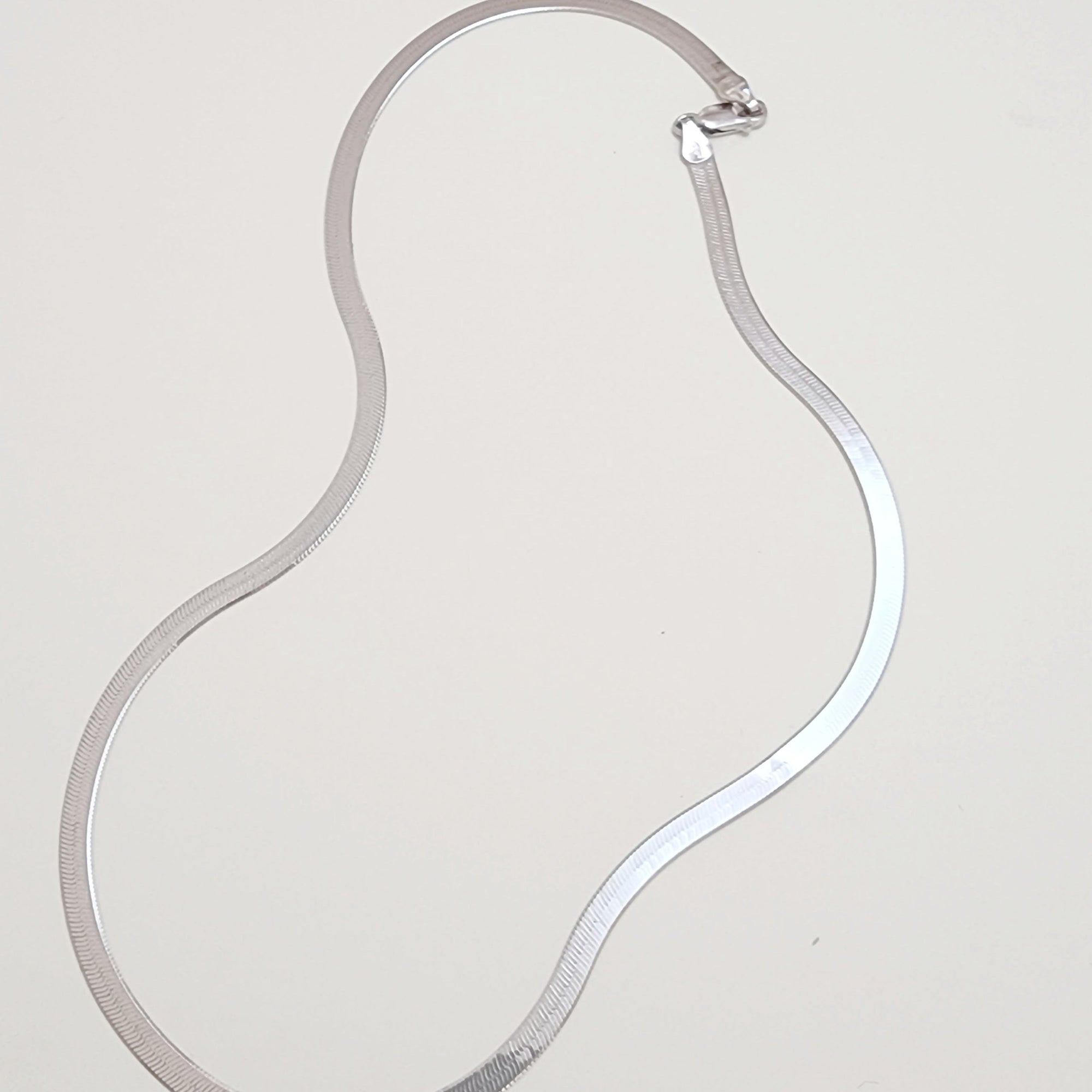 Silver Chain - Herringbone - Going Golden