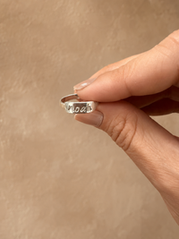 Personalized Name Plate Ring