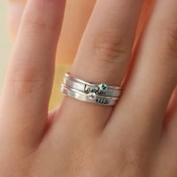 The Hannah Stacking Ring Set - Going Golden
