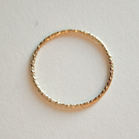 Skinny Sparkle Ring - Going Golden