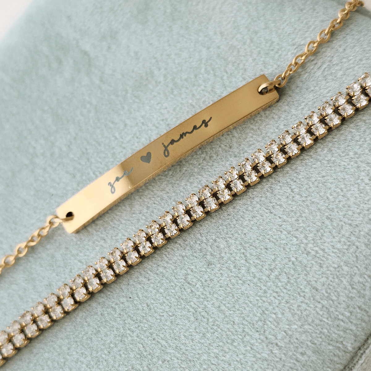 18K gold plated spring break anklet bundle with mixed styles