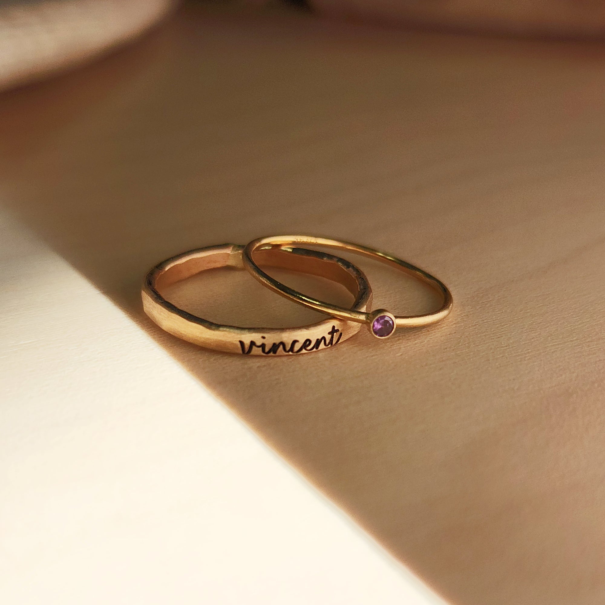 The Clara Stacking Ring Set