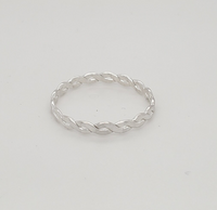 Woven Twist Ring - Going Golden