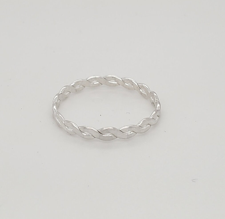 Woven Twist Ring - Going Golden