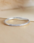 Skinny CZ Ring