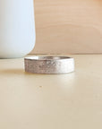 Silver Textured Ring