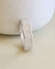 Silver Textured Ring