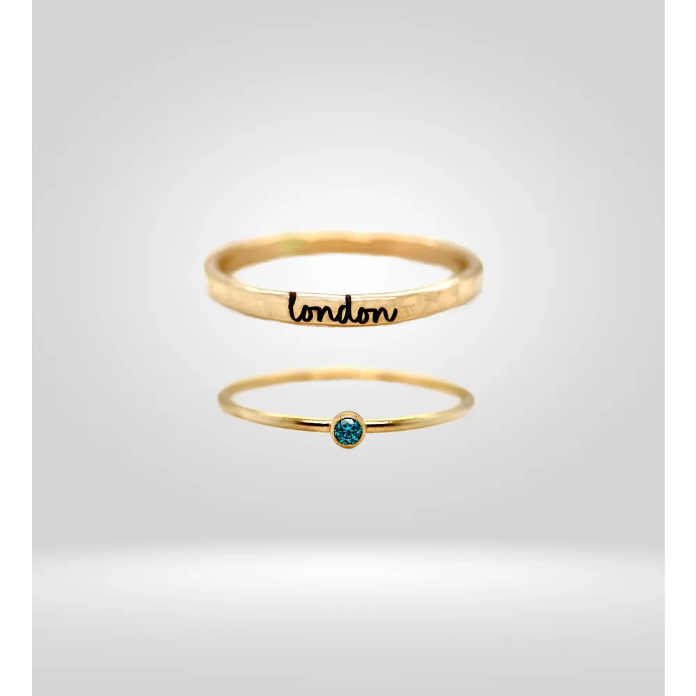 Design Your Own Ring Set - Going Golden