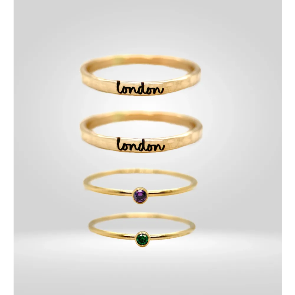 Design Your Own Ring Set - Going Golden