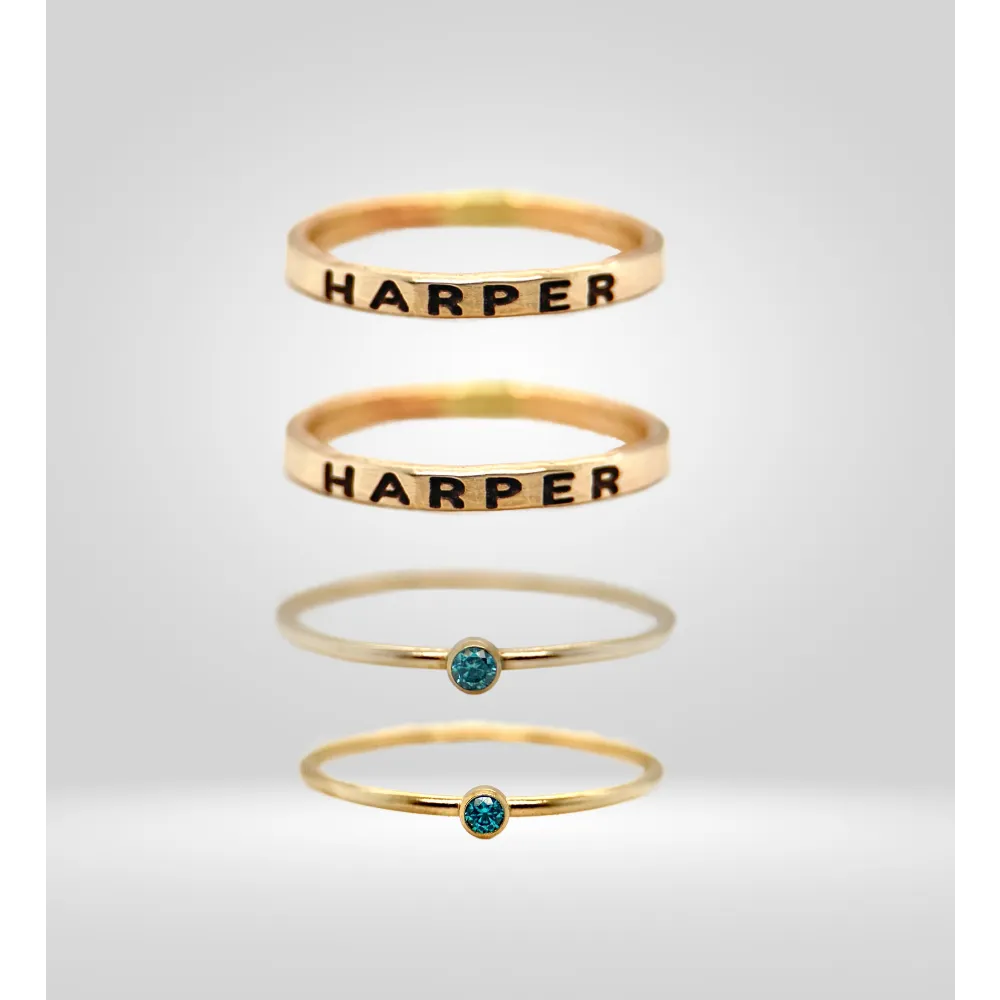 Design Your Own Ring Set - Going Golden