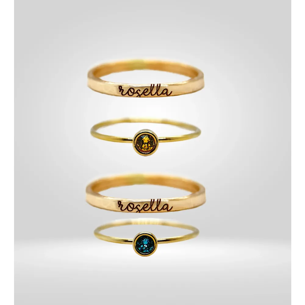 Design Your Own Ring Set - Going Golden