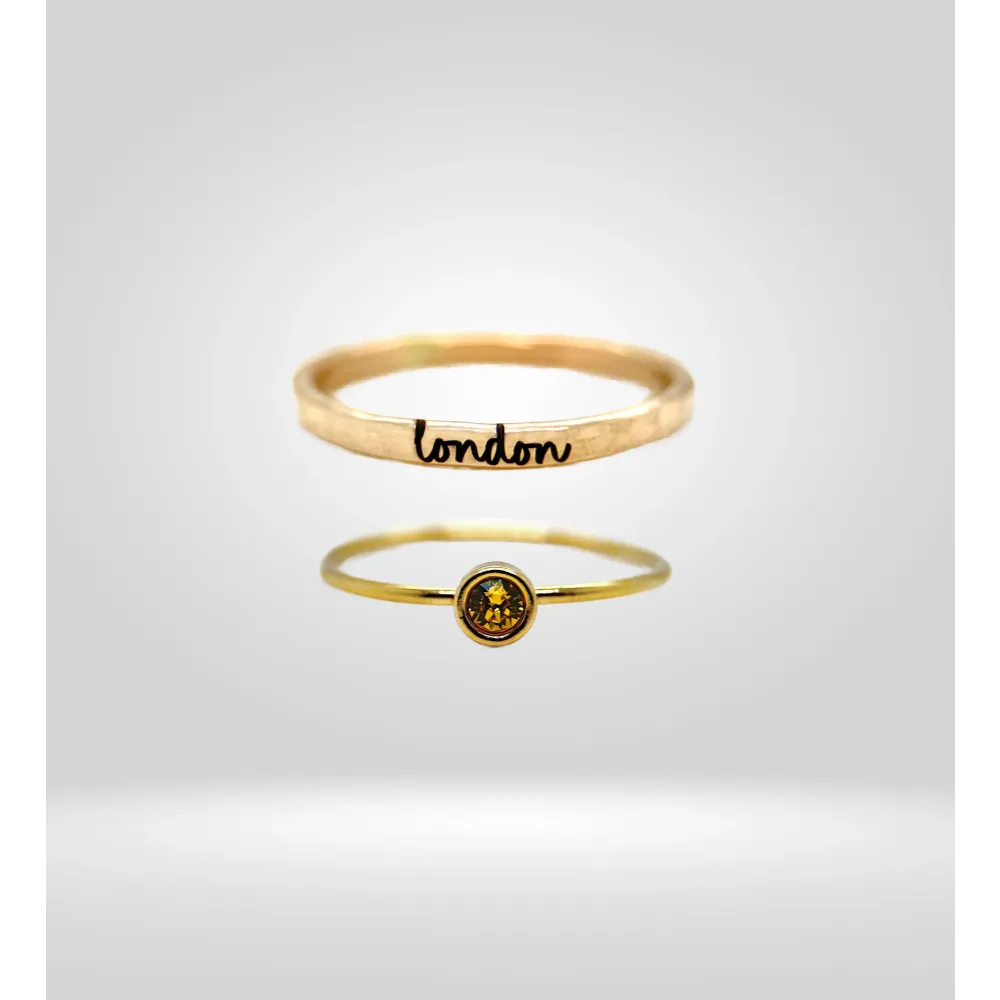 Design Your Own Ring Set - Going Golden