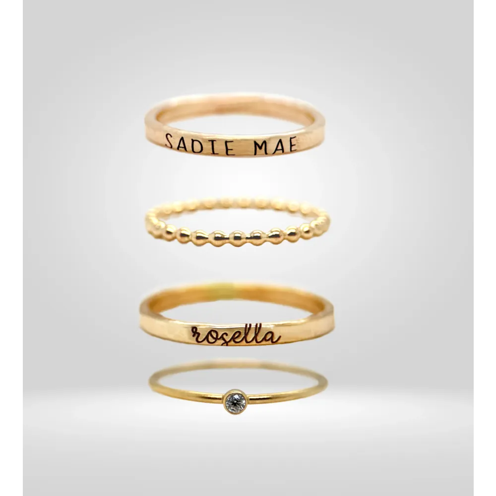 Design Your Own Ring Set - Going Golden