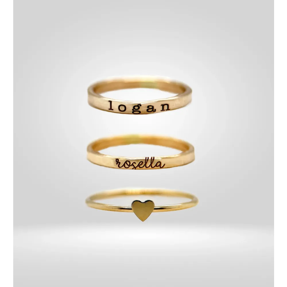 Design Your Own Ring Set - Going Golden