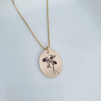 Bouquet Birth Flower Necklace - TYI Jewelry