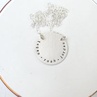 Multiple name block necklace - Going Golden
