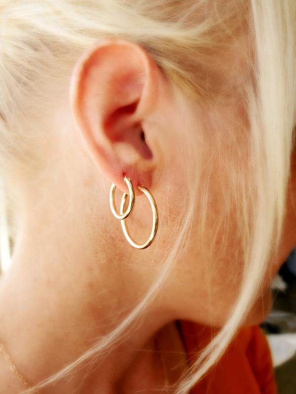 Hoop Earrings - Going Golden