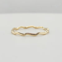 Wavy Gold Ring