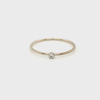 November Stacking Birthstone Ring