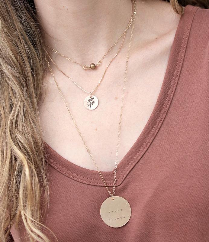 Large Gold Coin Necklace - Going Golden