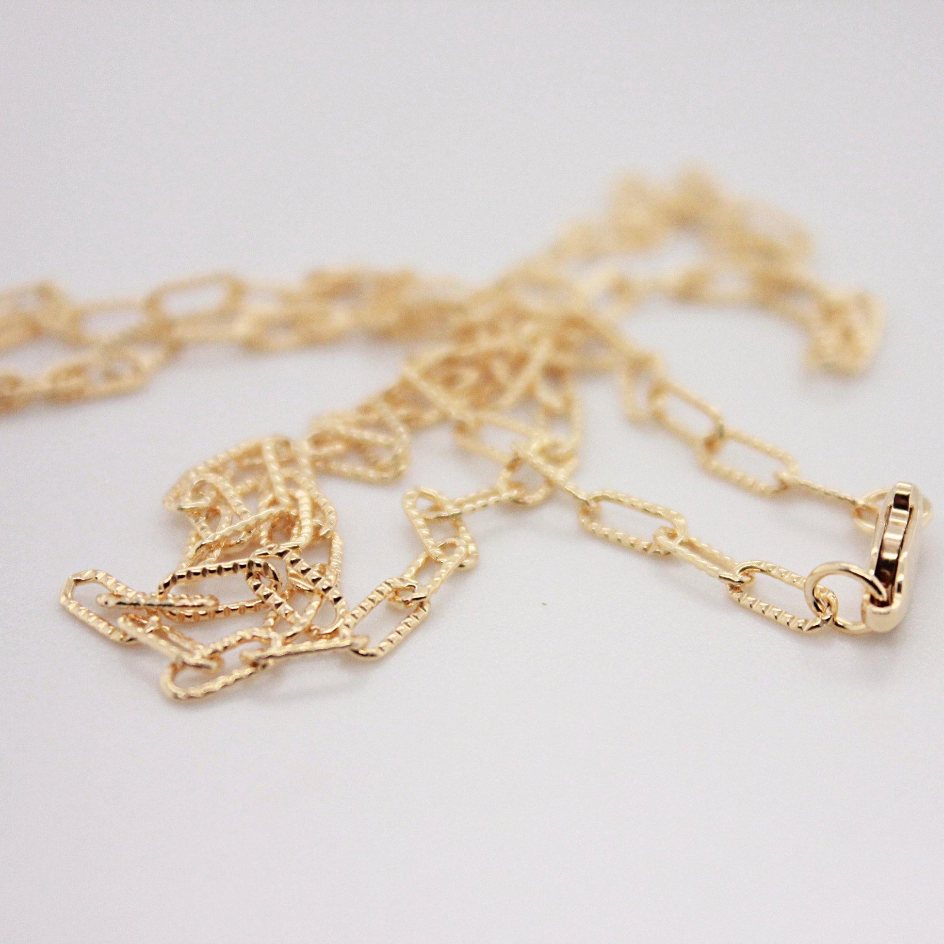 Gold Filled Paperclip Chain - Going Golden