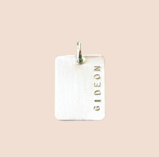 Sterling Silver Rectangle - Going Golden