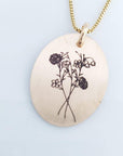 Bouquet Birth Flower Necklace - Going Golden