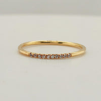 Gold Sparkle CZ Ring - Going Golden
