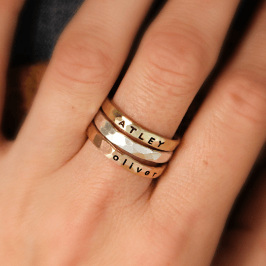 The Eloise Ring Set - Going Golden