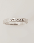 Thick Personalized Rings - Going Golden