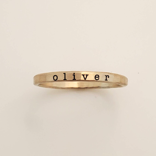 Yellow Gold Filled Ring - Going Golden