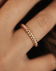 Thick Gold Twisted Ring - Going Golden