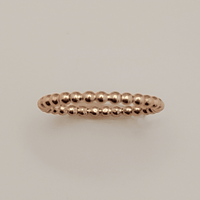 Rose Gold Filled Beaded Ring - TYI Jewelry