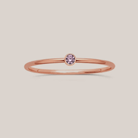 June Birthstone Ring - Going Golden