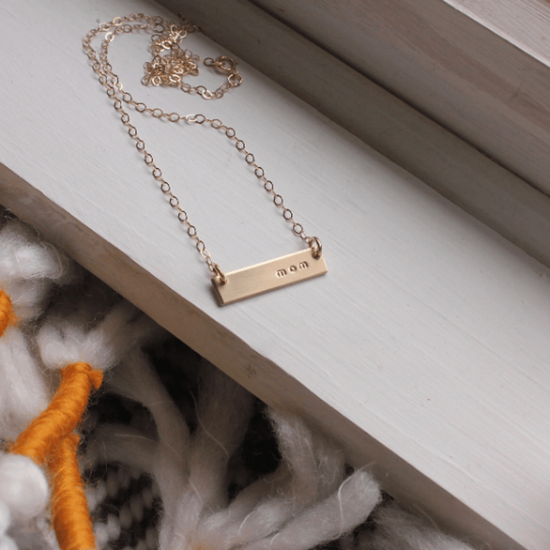 Gold Filled Mom Necklace - TYI Jewelry