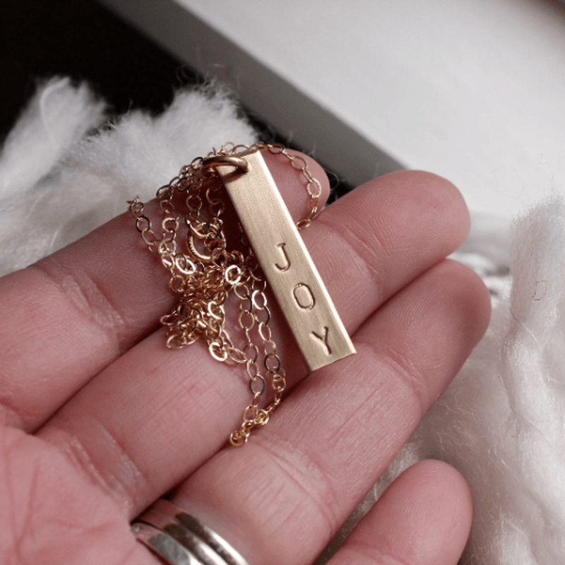 Gold Filled Joy Necklace - Going Golden