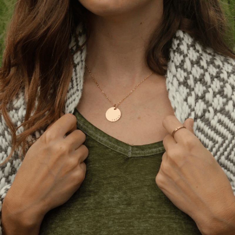 Rose Gold Filled Name Necklace - TYI Jewelry