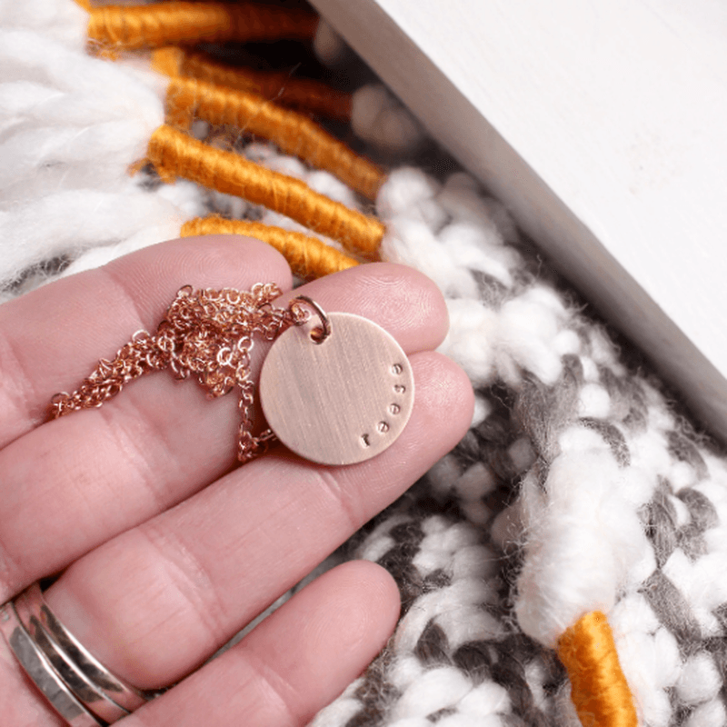 Rose Gold Filled Name Necklace - Going Golden