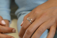 Rainbow Ring - Going Golden