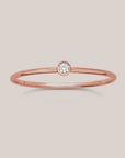 April Birthstone Ring - Going Golden