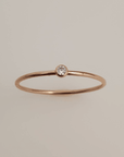 April Birthstone Ring - Going Golden