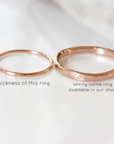 Very Skinny Stackable Stacking Ring - Going Golden