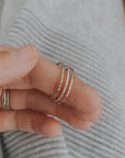 Very Skinny Stackable Stacking Ring