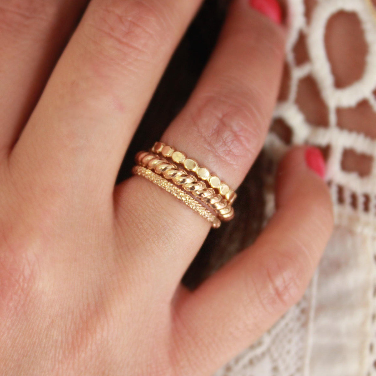 Gold Ring Set - Going Golden