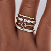 The Athena Ring Set