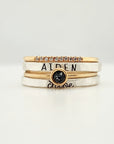 The Athena Ring Set - Going Golden